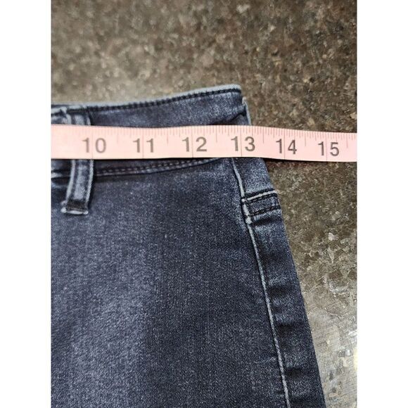 GUESS Women Dark Blue Size 27 Flared Jeans - Picture 13 of 13